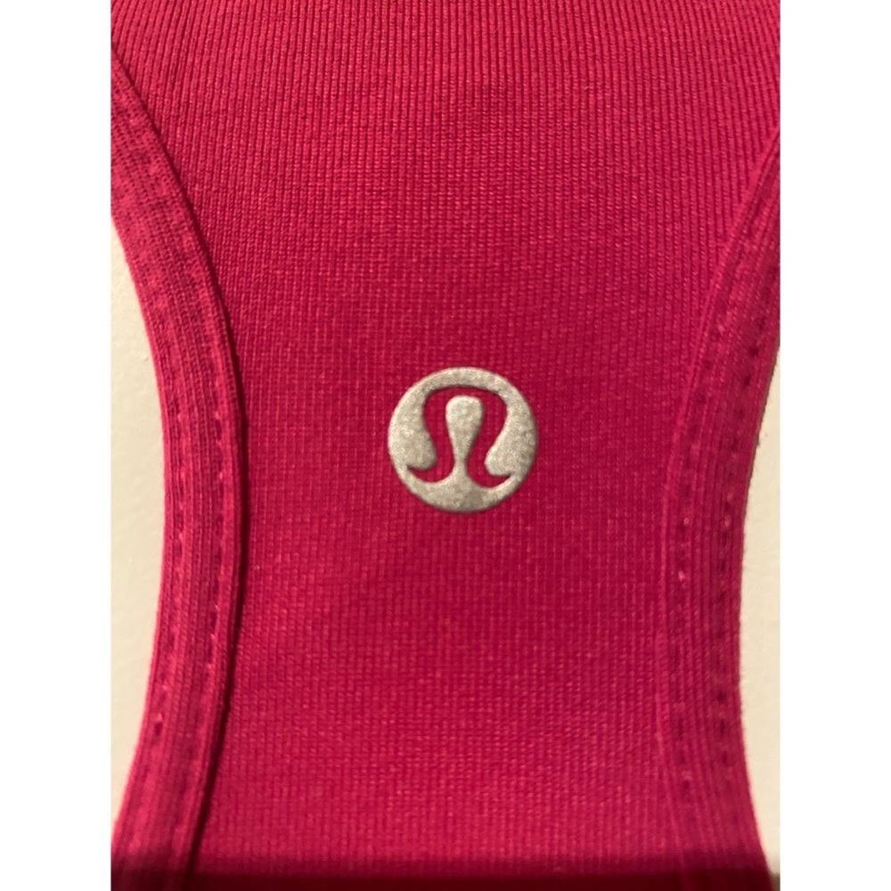 Lululemon Modern Racerback Raspberry Size 8 - Picture 3 of 6